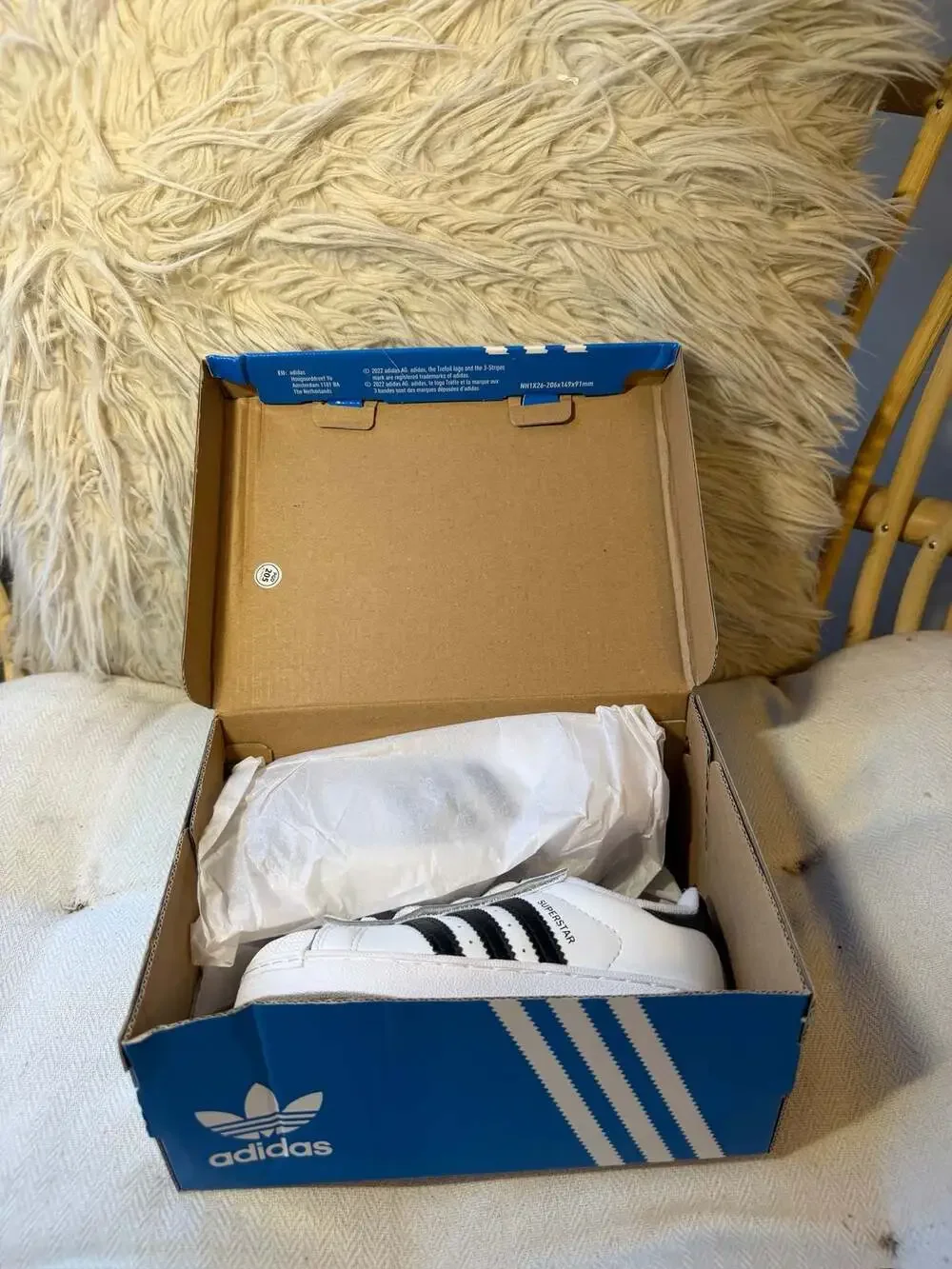 Adidas Originals Superstar II Elastic Lace Toddler Shoes White/Black